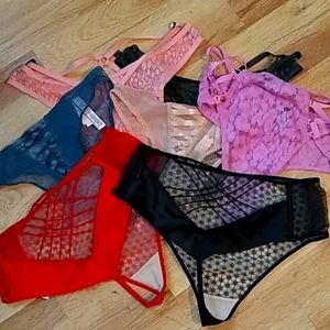 Victoria's Secret panties size small many colors